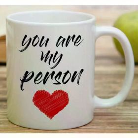 11 Oz Funny Mug - You are my person Love Ceramic Hot Coffee Travel Mug Funny Camping Travel Coffee Mugs -