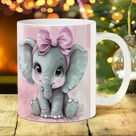 Charming 11oz Bear-Themed Ceramic Coffee Mug - Perfect for Outdoor Adventures, Camping, Picnics & Travel