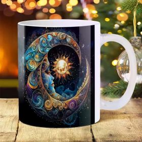 Eagle-Inspired 11oz Ceramic Coffee Mug - Perfect for All Seasons, Ideal for Camping, Picnics & Travel, Coffee Travel
