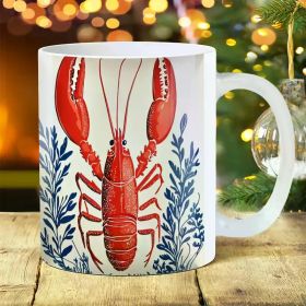 1pc 11oz Bicycle 1 Patterned Ceramic Mug, Creative Large Mouth Coffee Mug, Suitable for Outdoor Camping, Picnic