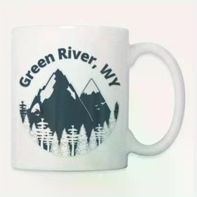GreenRiver WY Mountains Hiking Climbing Camping 1679539 coffee mug 11oz PR