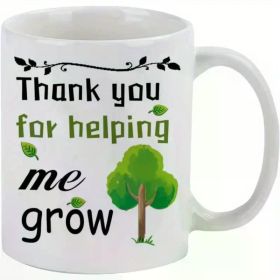 11 Oz Teacher Appreciation Gifts - Teacher Gifts, Hot Coffee Travel Mug Funny Camping Travel Coffee Mug - Thank You